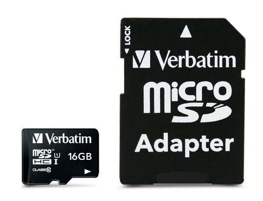 44082 MICROSDHC CLASS10 16GB+ADAPTO
