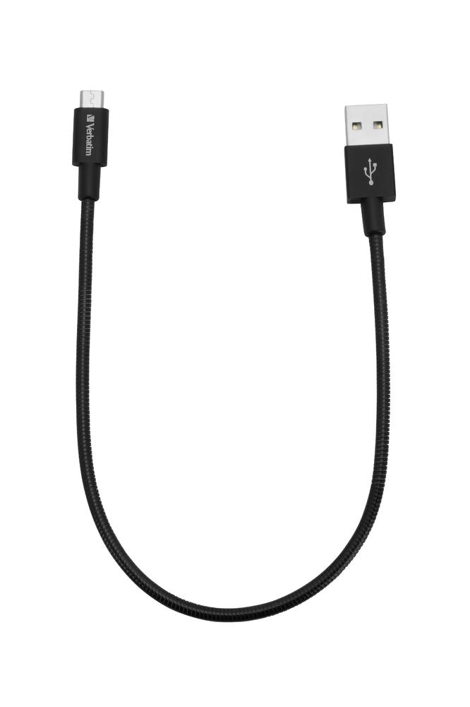 Verbatim 48866 cavo USB 03 m USB A Micro-USB A Nero
