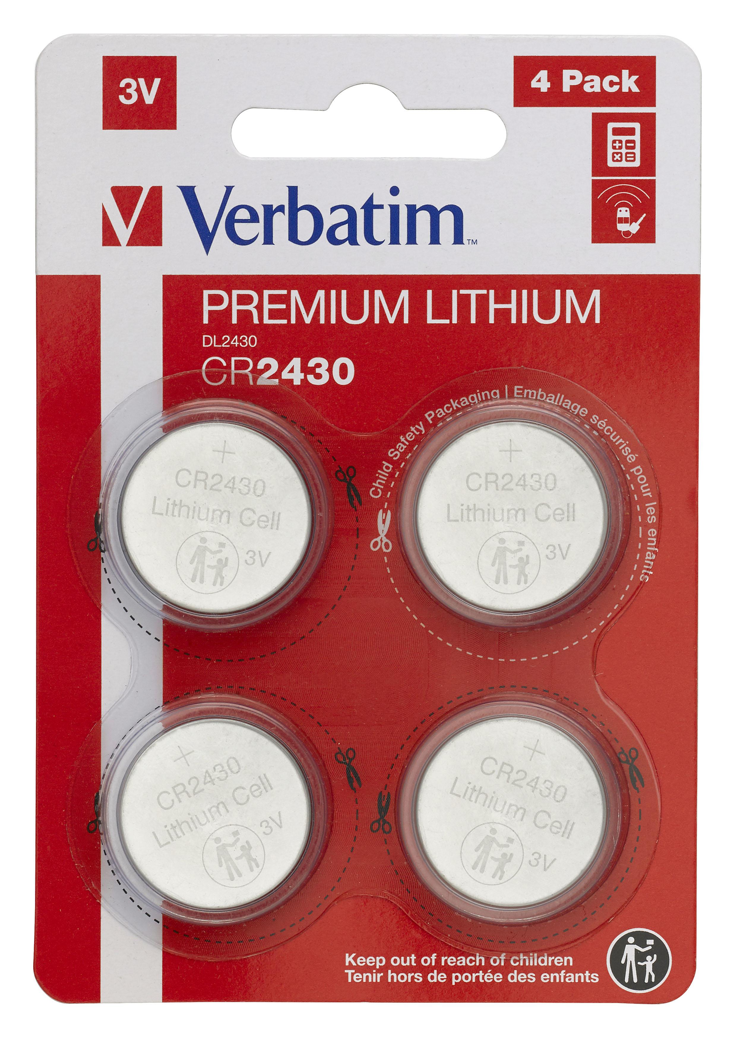 Verbatim CR2430 Batteria monouso Litio