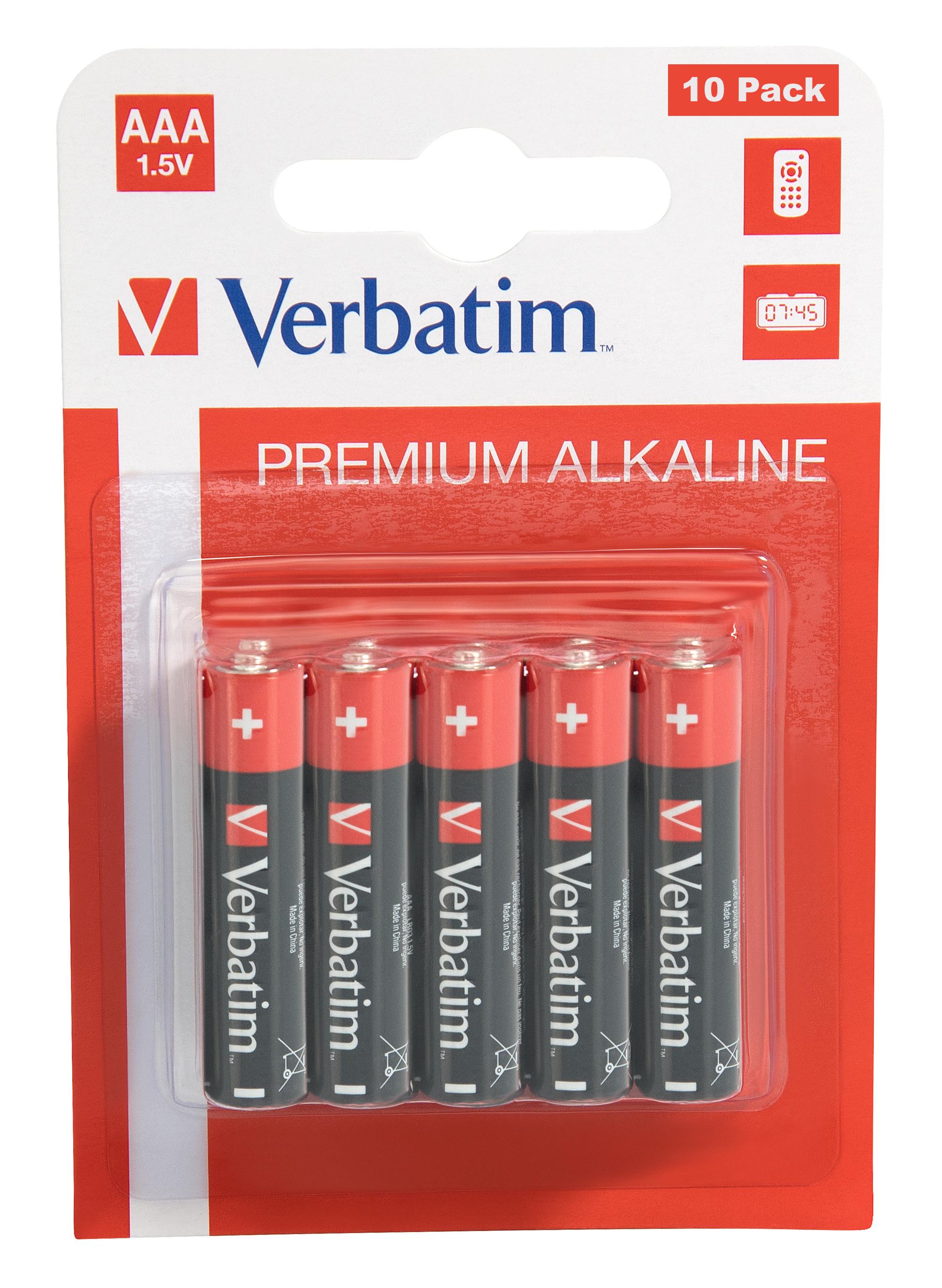 Verbatim Batterie alcaline AAA
