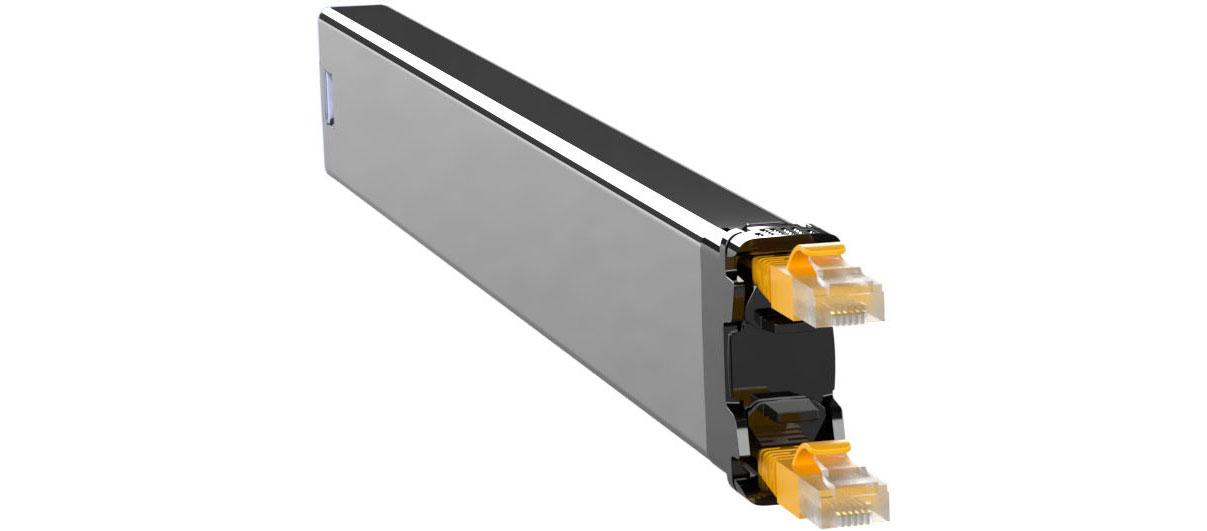 PATCHBOX P36STPXC6AX24Y cavo di rete Giallo 08 m Cat6a U/FTP STP (PATCHBOX 365 CAT.6A STP YELLOW 08MINCL. 6 PATCHCATCH & 96 ID-