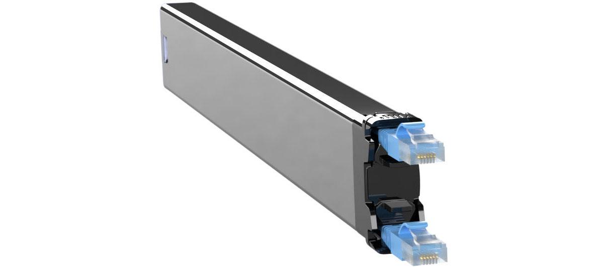 PATCHBOX C36STPXC6AXX1B cavo di rete Blu 08 m Cat6a U/FTP STP (PATCHBOX 365 CAT.6A STP CASSETTEBLUE 08M)