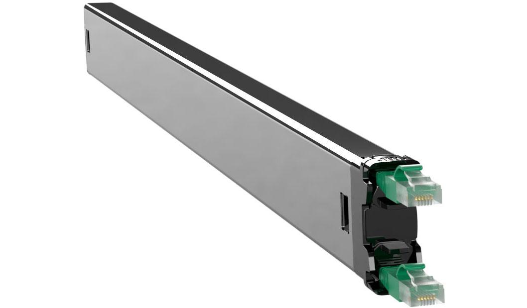 PATCHBOX C60STPXC6AXX1G cavo di rete Verde 18 m Cat6a U/FTP STP (PATCHBOX PLUS CAT.6A STP CASSETTEGREEN 18M)