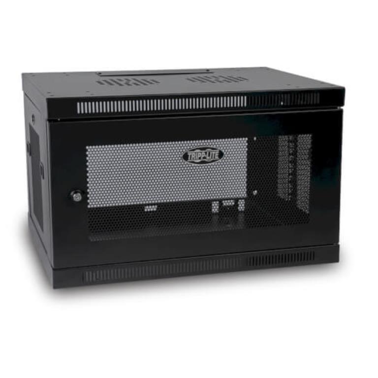 Tripp Lite SmartRack 6U Wall Mount Mini Rack Enclosure, Low-Profile, Switch-Depth