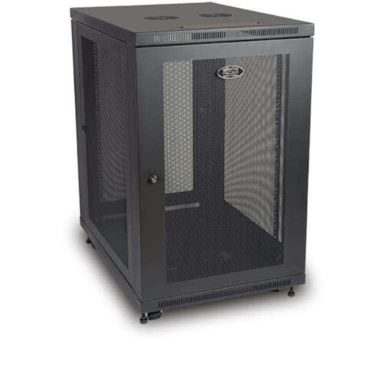 Tripp Lite SmartRack 18U Mid-Depth Half-Height Rack Enclosure