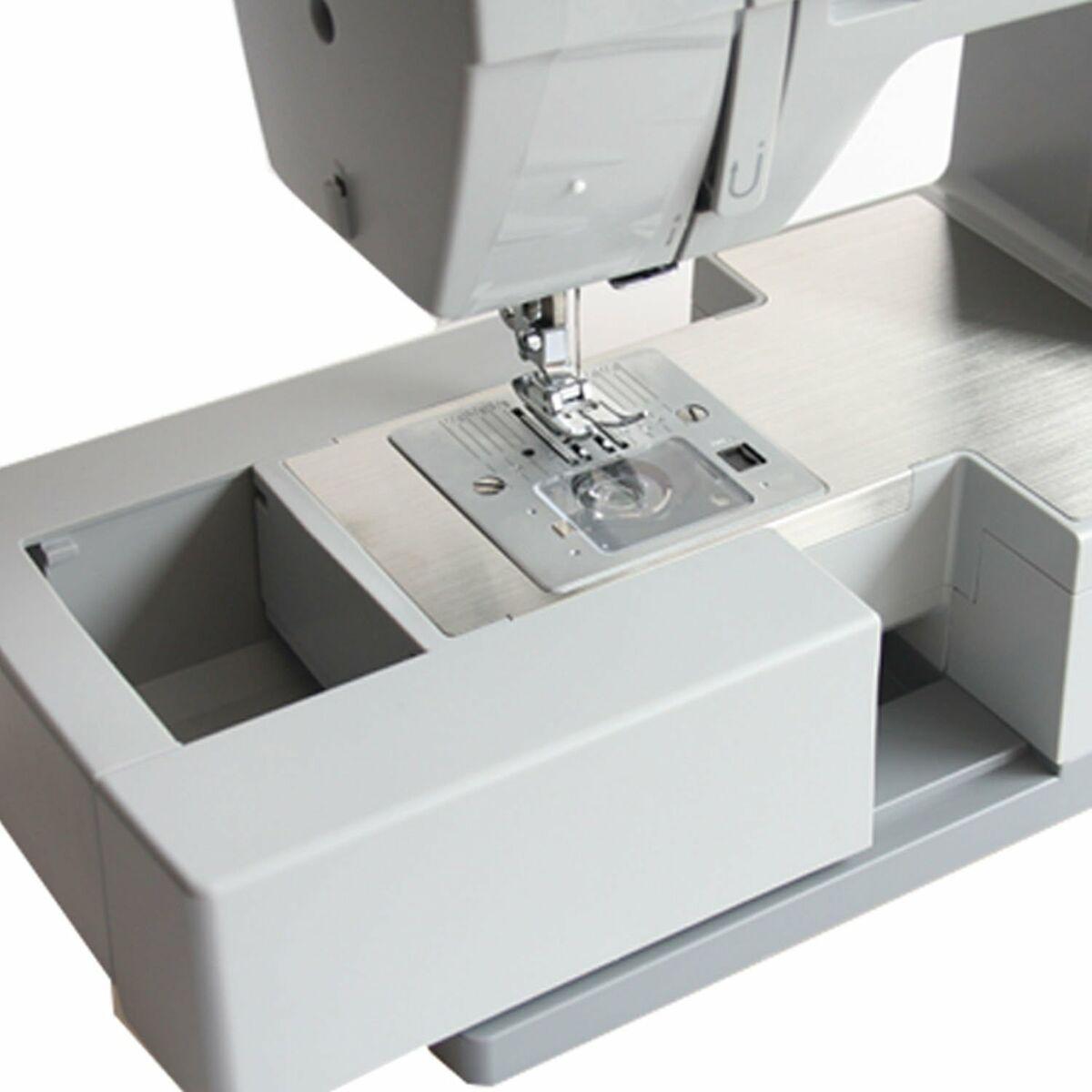 Produkttyp Nhmaschine Freiarm Ja Nadeleinfdler Automatisch Merkmale Eingebautes Staufach fr Zubehr einstallbare Drckerfu Dru
