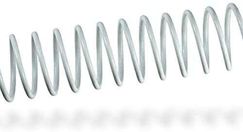 Felowes Pacchetto di 100 spirali in metallo 22 mm - fine da 180 pagine - colore bianco