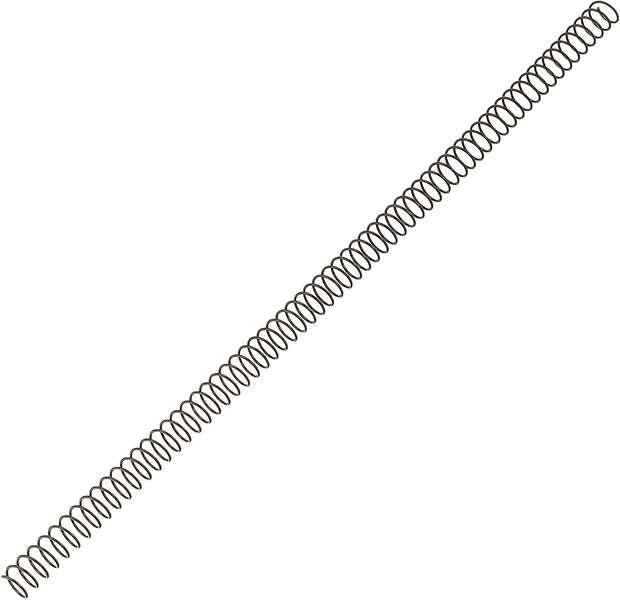 Pacchetto Fellowes da 25 spirali metalliche 42mm - sottili da 380 pagine - colore nero