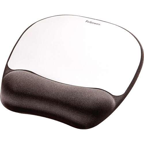 Fellowes 9175801 tappetino per mouse Nero Argento