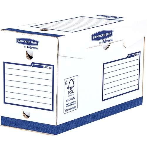 Fellowes Bankers Box Basic Confezione da 20 cartelle definitive A4 150 mm - extra resistente - Assemblaggio manuale - Certifica