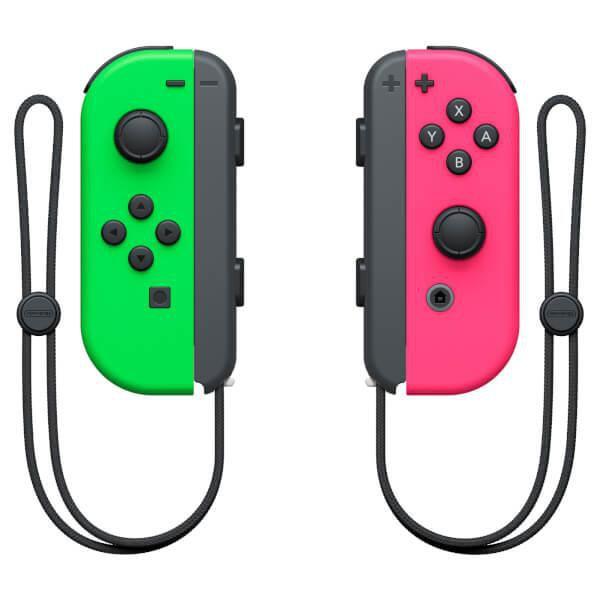 Joy-Con Black Green Pink