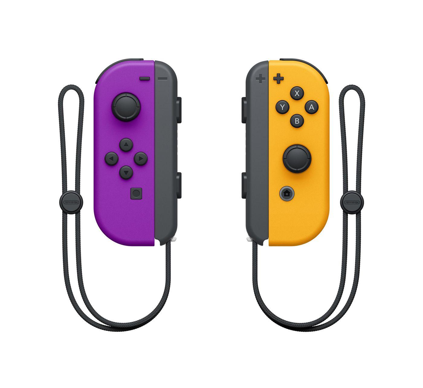 Nintendo Joy-Con Nero Arancione Porpora Bluetooth Gamepad Analogico/Digitale Nintendo Switch