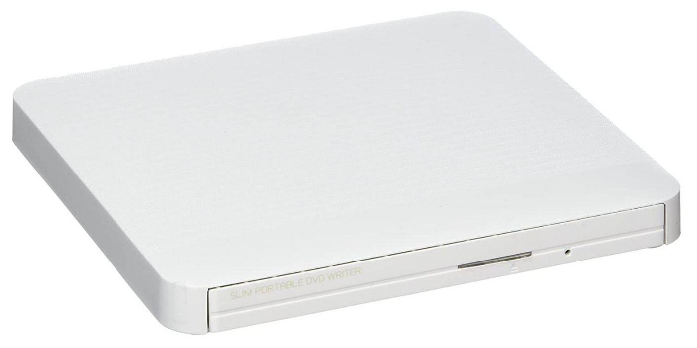 DVD-RW esterno base 127 mm bianco