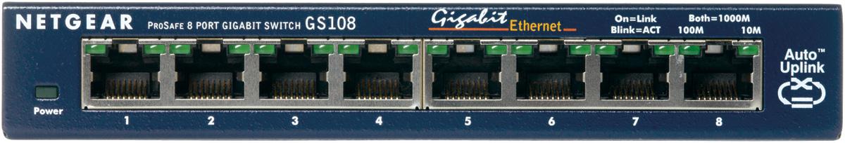SWITCH 8P GIGABIT ALIMENT.ESTERNO M ETAL CASE