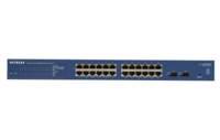 Art Gigabit Switch Netzwerkanschlsse 24x RJ-45 2xSFP Geschwindigkeiten 16x RJ-45 (10/100/1000Base-T) Khlung passiv blau B