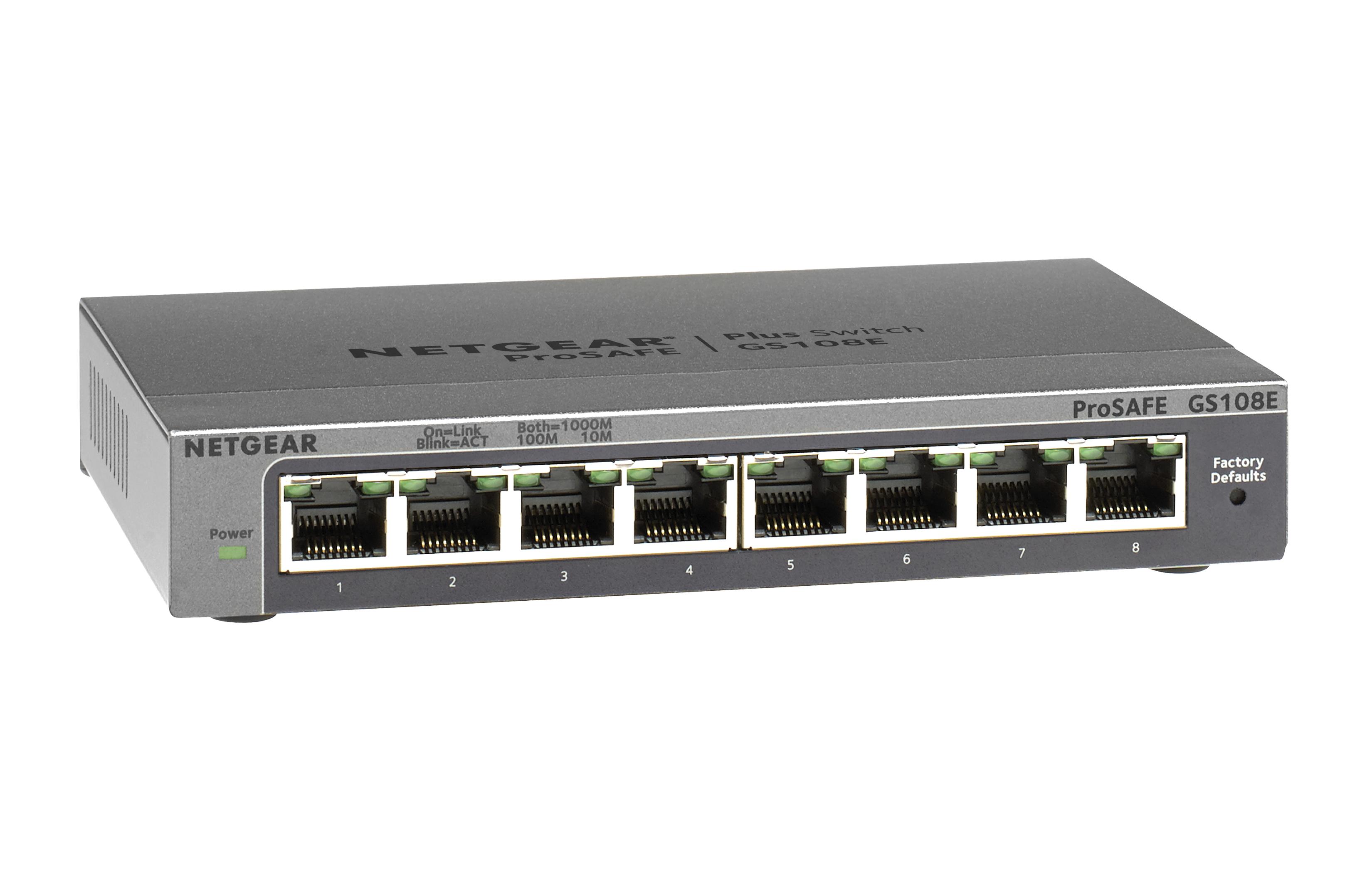 SWITCH 8P GIGABIT METAL CASE DESKTO P