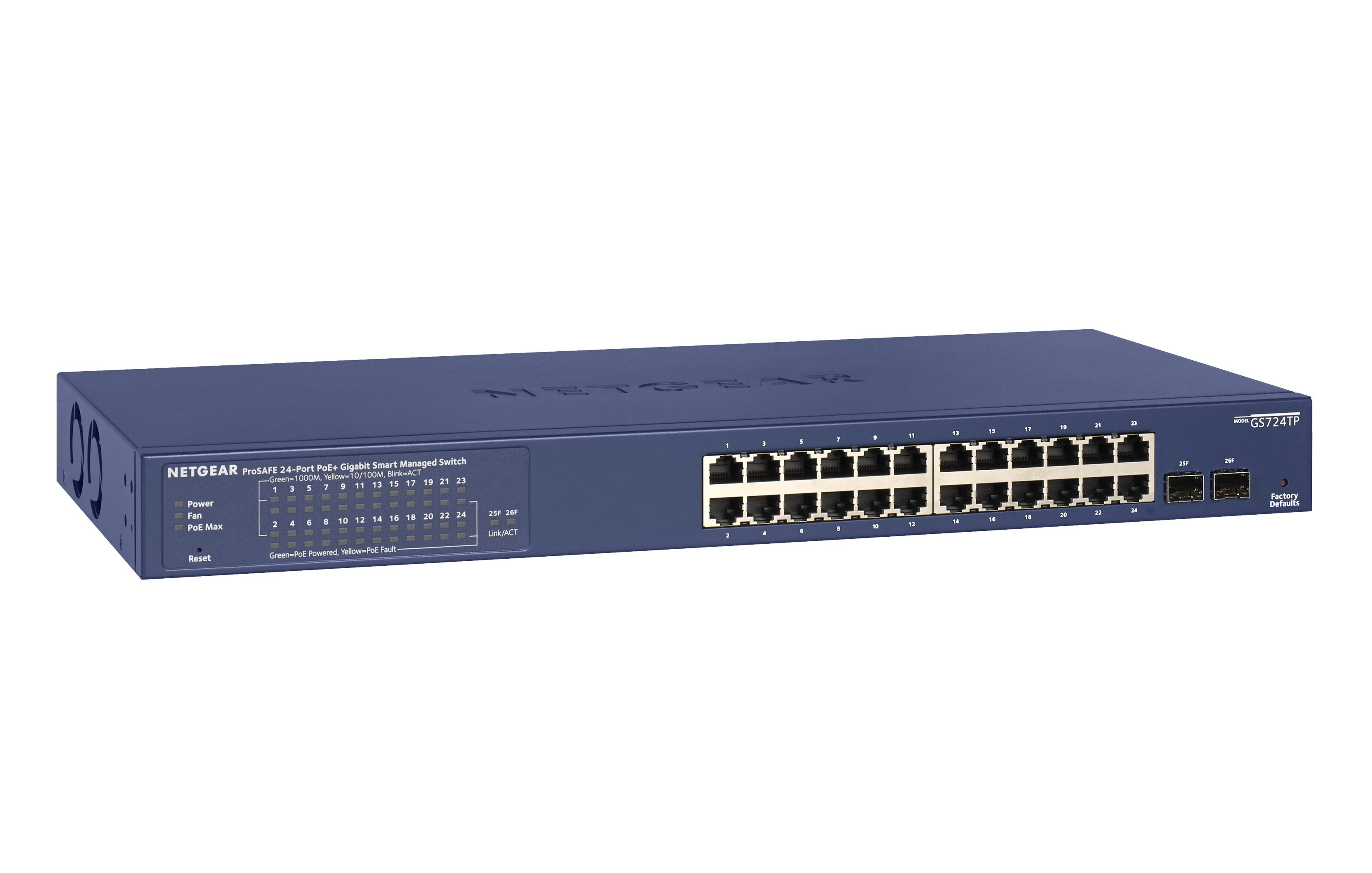 Ã¢â‚¬Â¢ GehÃƒÂ¤usetyp: An Rack montierbar Ã¢â‚¬Â¢ Untertyp: Gigabit Ethernet Ã¢â‚¬Â¢ Ports: 24 x 10