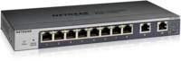 NetGear GS110EMX GESTITO L2 10G Ethernet (100/1000/10000) NERO