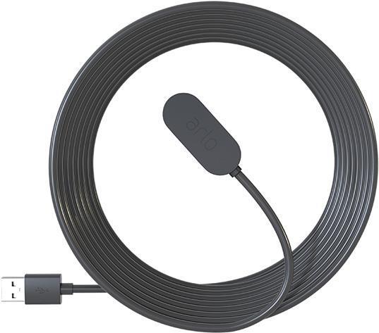 VMA5001C-100EUS, cavo di alimentazione, interno, nero, Arlo, Ultra, Pro 3, 2,43 m