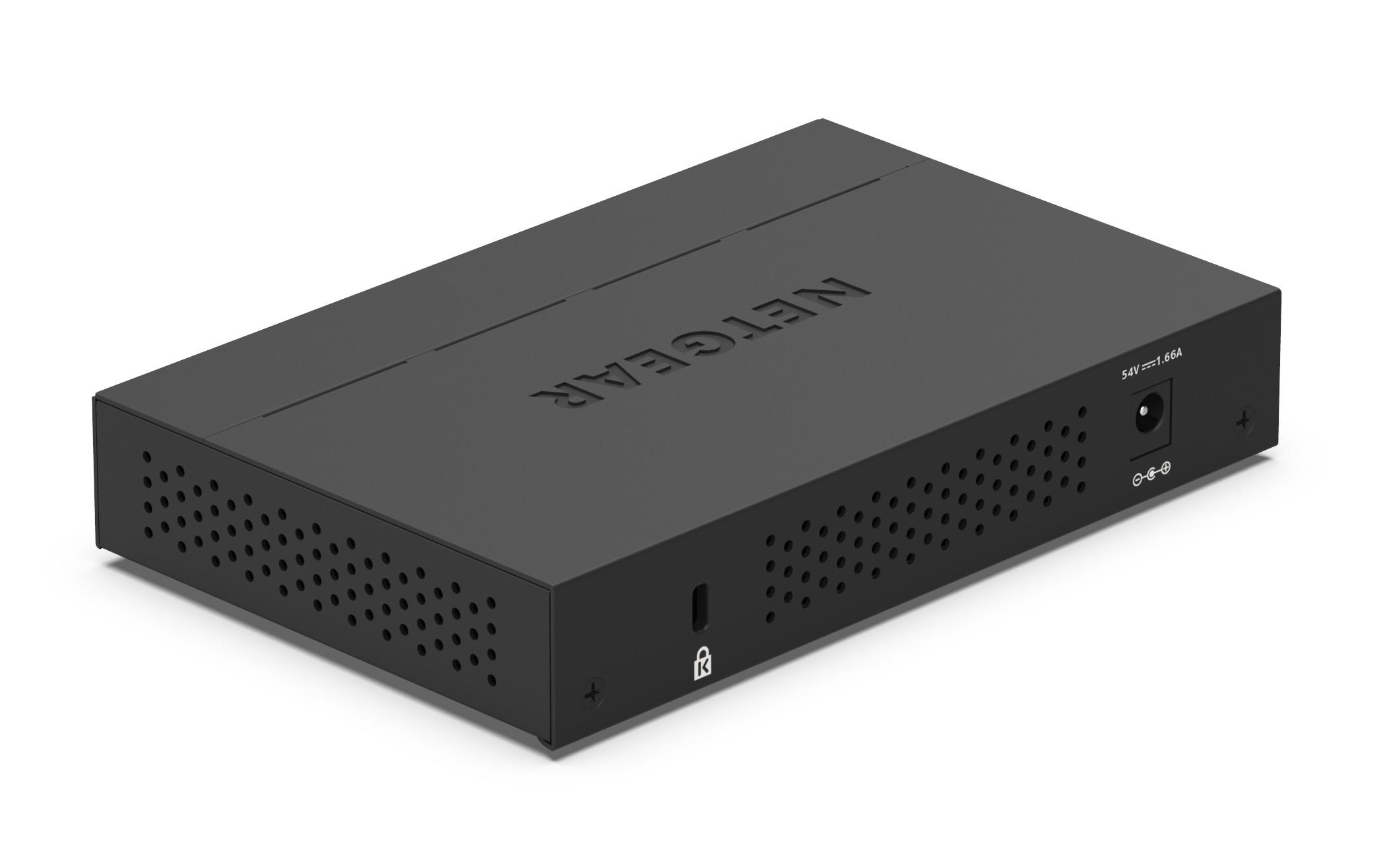 NETGEAR GS305PP Non gestito Gigabit Ethernet (10/100/1000) Supporto Power over Ethernet (PoE) Nero