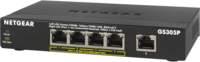 NETGEAR GS305Pv2 Non gestito Gigabit Ethernet (10/100/1000) Supporto Power over Ethernet (PoE) Nero