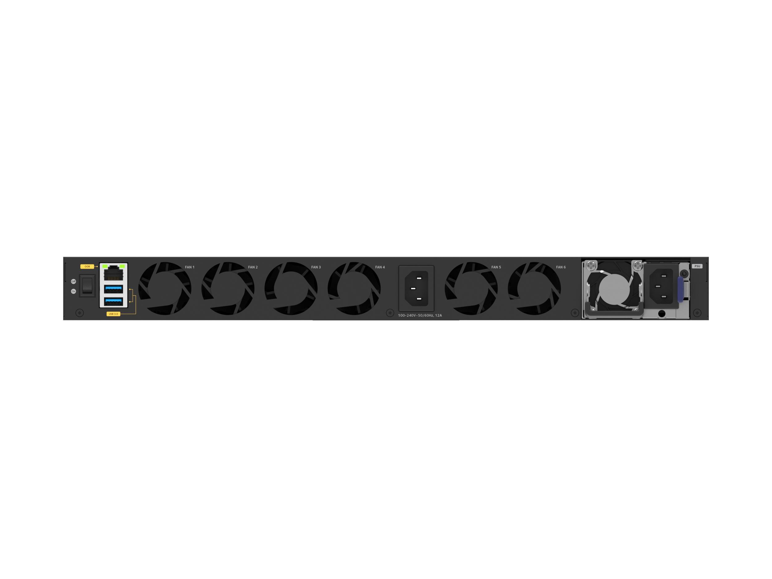 NETGEAR M4350-16V4C Gestito L3 Nero (24-PORT 25G MANAGED SWITCH - M4350-16V4C 16XSFP28 4XQSFP28)