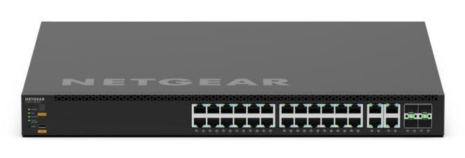 NETGEAR MSM4332 Gestito L3 Supporto Power over Ethernet (PoE) 1U Nero