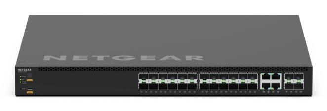 NETGEAR MSM4328F Gestito L3 10G Ethernet (100/1000/10000) 1U Nero