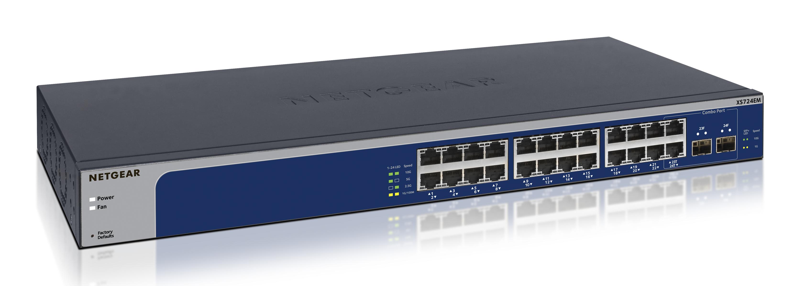 NETGEAR XS724EM Gestito L2...