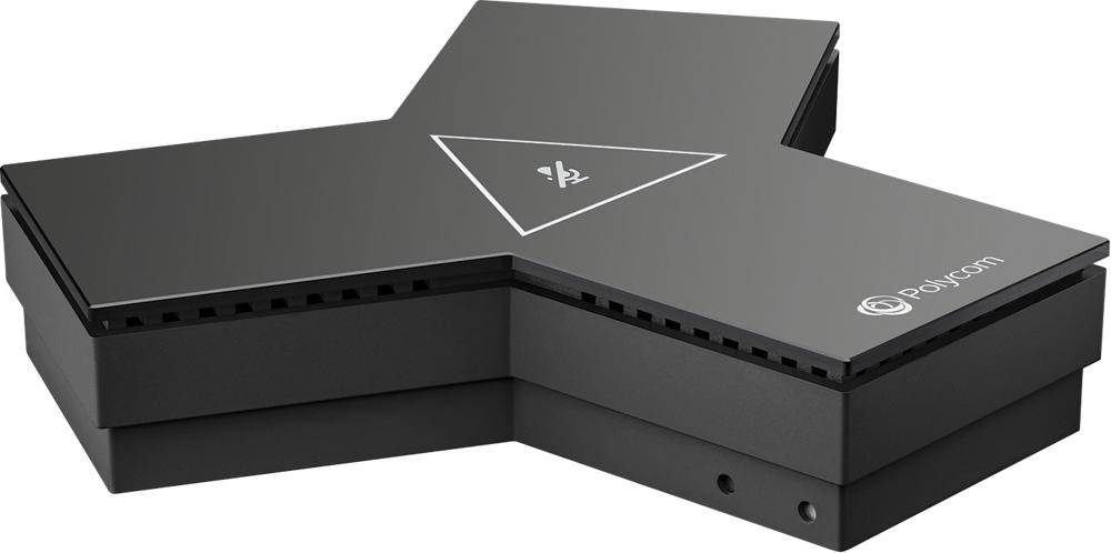 POLY IP Table Microphone Array Microfono Nero