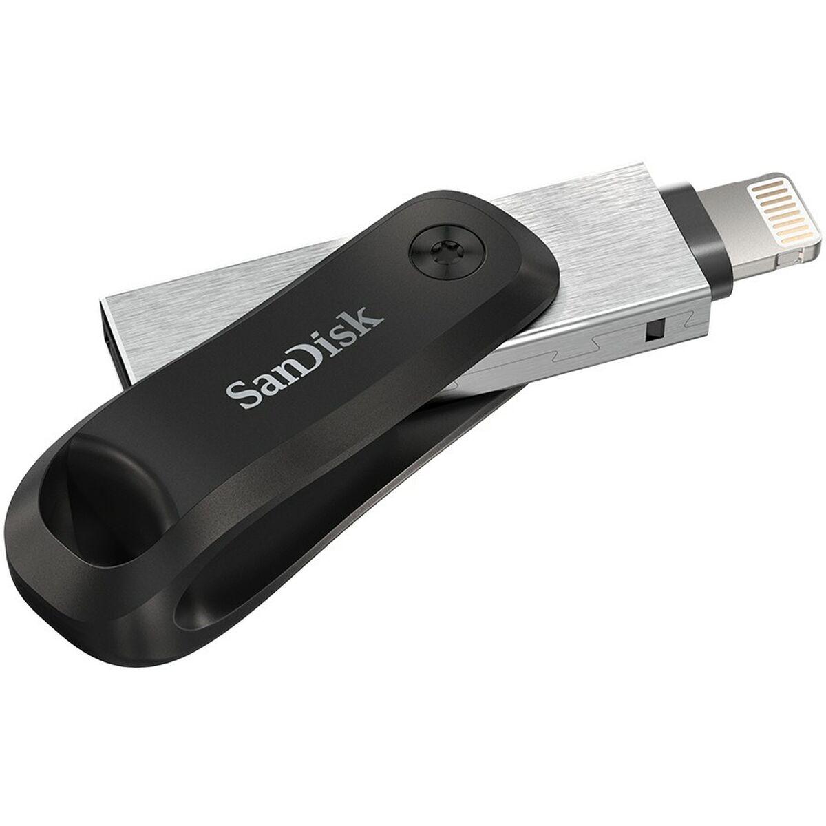 SanDisk SDIX60N-128G-GN6NE unitÃƒÆ’Ã‚Â  flash USB 128 GB 3.2 Gen 1 [3.1 Gen 1] Grigio, Argento (SanDisk iXpand Go - U