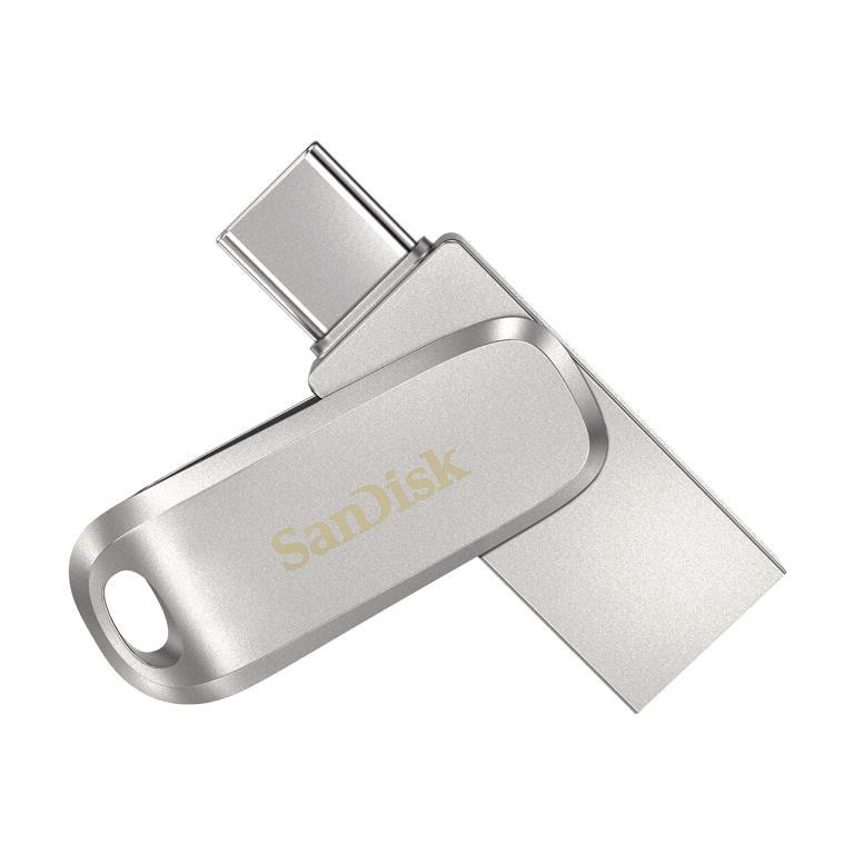 Chiavetta Sandisk Ultra Dual Drive Luxe - USB 3.1 Gen1 - 64GB - Doppio connettore USB-A / USB-C