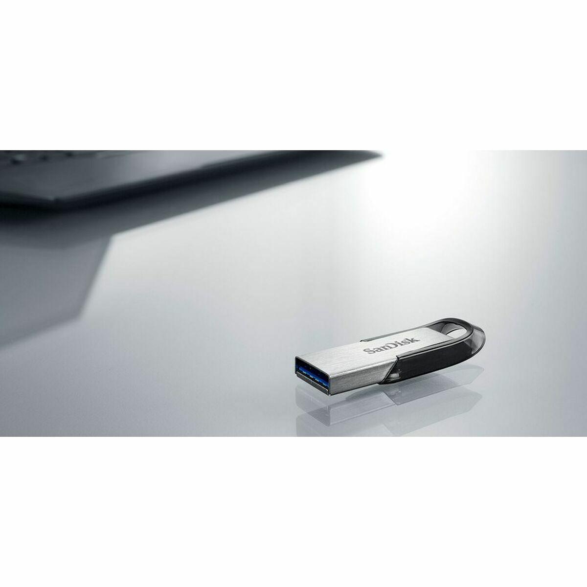 SanDisk Ultra Flair unitÃƒÆ’Ã‚Â  flash USB 512 GB USB tipo A 3.2 Gen 1 [3.1 Gen 1] Argento (SanDisk Ultra Flair - USB