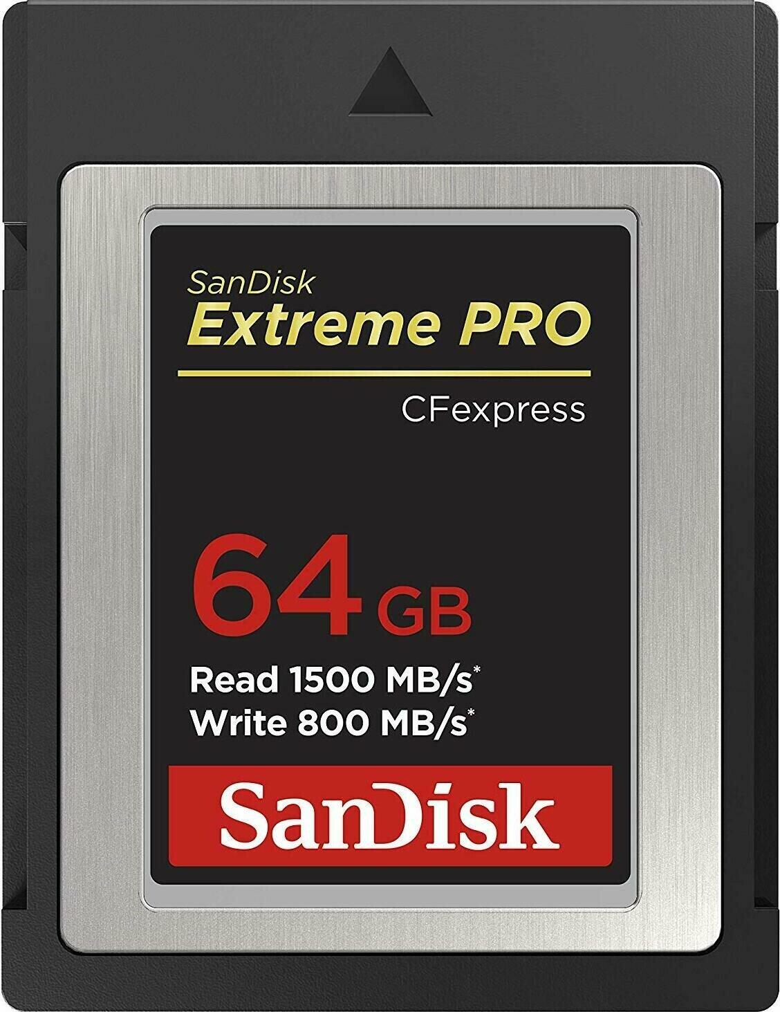 SanDisk Extreme Pro 64 GB CFexpress (Extreme Pro 64 Gb Cfexpress - Warranty: 12M)
