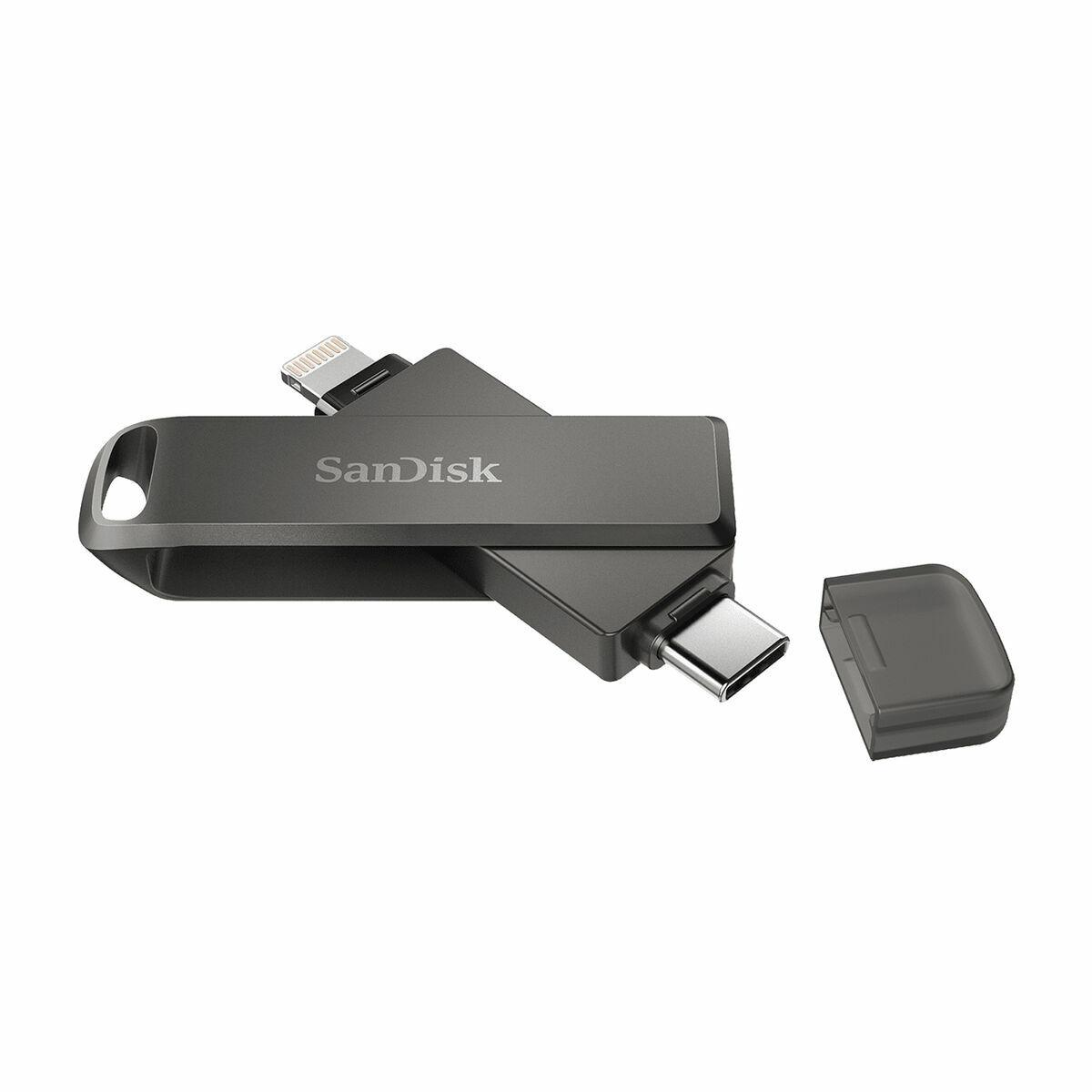 SanDisk iXpand unit flash USB 256 GB USB Type-C / Lightning 3.2 Gen 1 3.1 Gen 1 Nero (Ixpand Usb Flash Drive 256 Gb - Usb Type