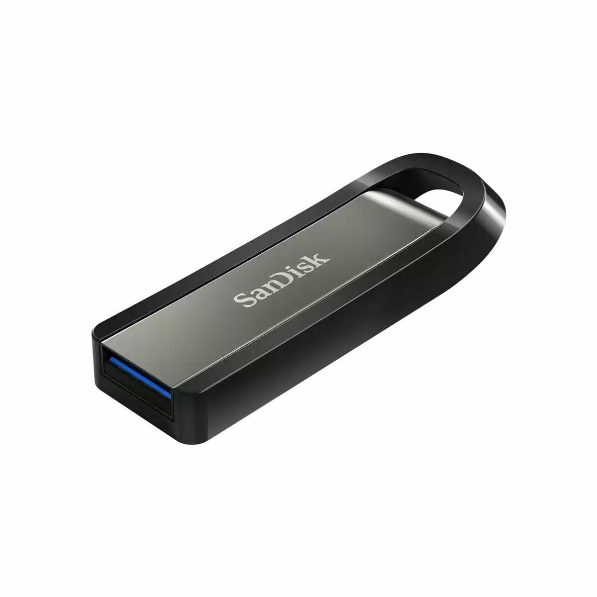 SanDisk Extreme Go unit flash USB 128 GB USB tipo A 3.2 Gen 1 3.1 Gen 1 Acciaio inossidabile (SanDisk Extreme Go - Chiavetta U