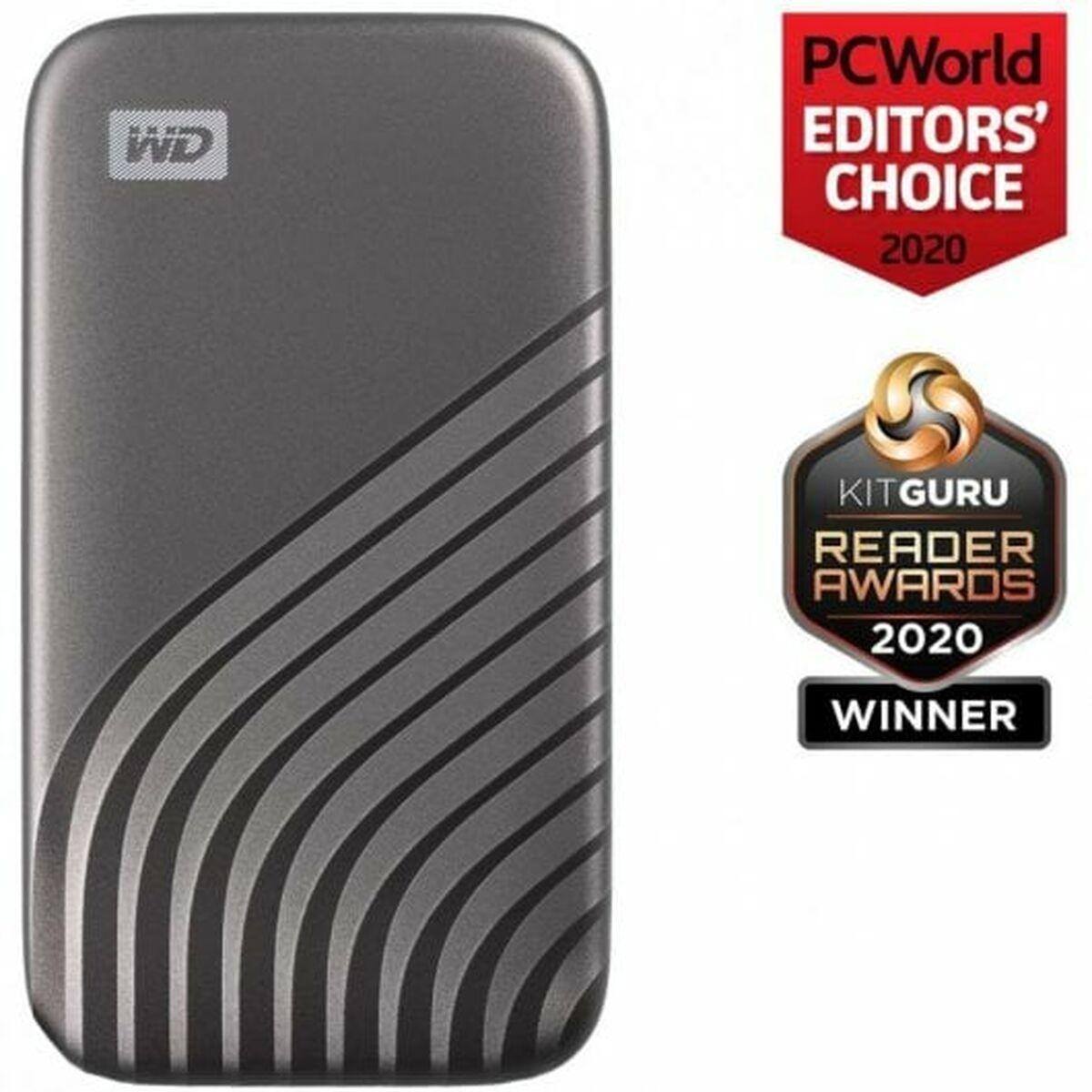 Western Digital My Passport 2 TB Grigio (WD SSDEX USB3.2 My Passport SSD 2TB Space Gray Supports USB 3.2 Gen 2)