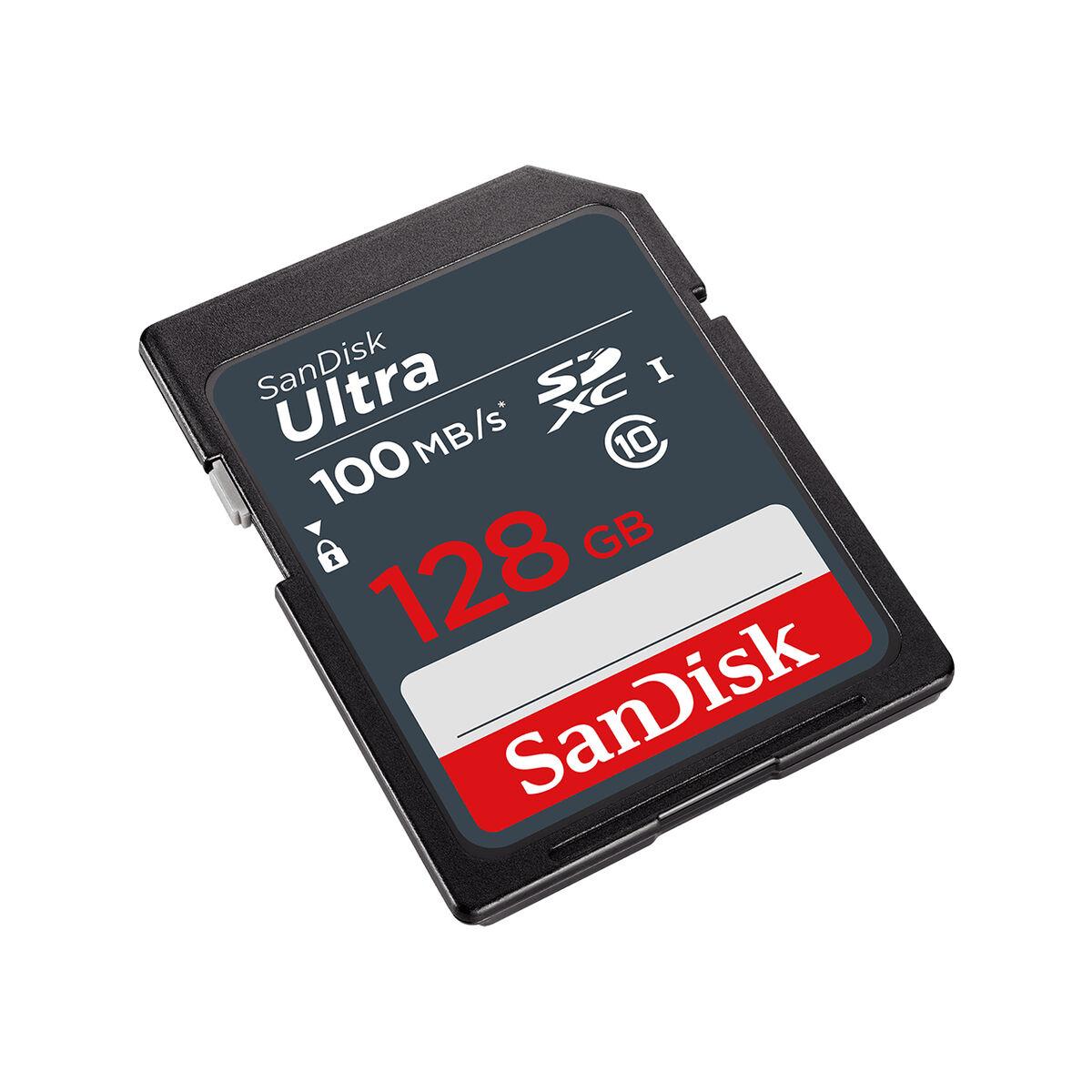 SanDisk Ultra 128 GB SDXC UHS-I (SanDisk Ultra - Scheda di memoria flash - 128 GB - UHS Class 1 / Class10 - UHS-I SDXC)