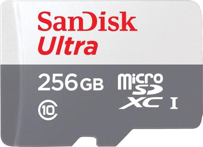 SanDisk Ultra microSD 256 GB MicroSDXC UHS-I Classe 10 (256GB SANDISK ULTRA MICROSDXC - SD ADAPTER 100MB/S CLASS 10 UHS-)