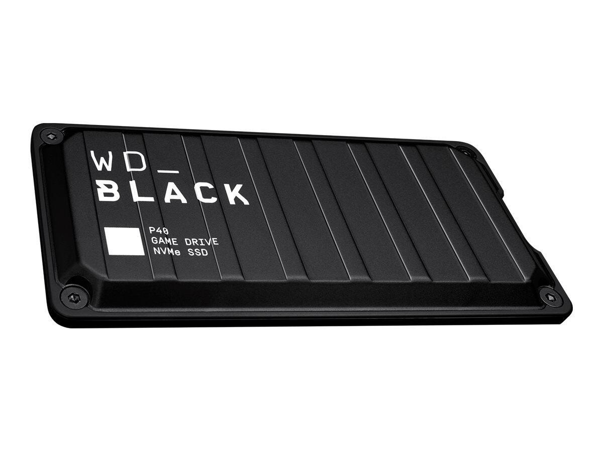 Western Digital Ultrastar P40 1000 GB Nero (WDBLACK P40 Game Drive SSD WDBAWY0010BBK - SSD - 1 TB - external portable - USB 3.2