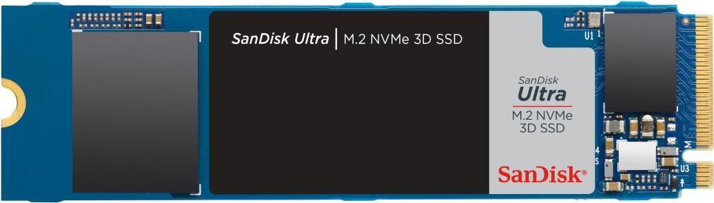 SanDisk Ultra 3D - SSD - 1 TB - interno - M.2 2280 - PCIe 3.0 x4 (NVMe)