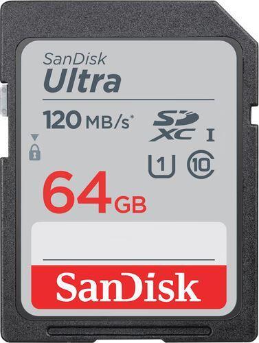 SanDisk Ultra 64 GB SDXC UHS-I Classe 10 (SanDisk Ultra - Flash memory card - 64 GB - Class 10 - SDHC UHS-I)