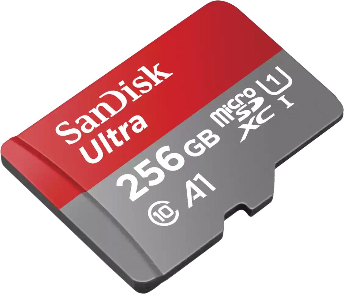 SanDisk SDSQUAC-256G-GN6FA memoria flash 256 GB MicroSDXC UHS-I (SanDisk Ultra - Scheda di memoria flash [adattatore da microSD