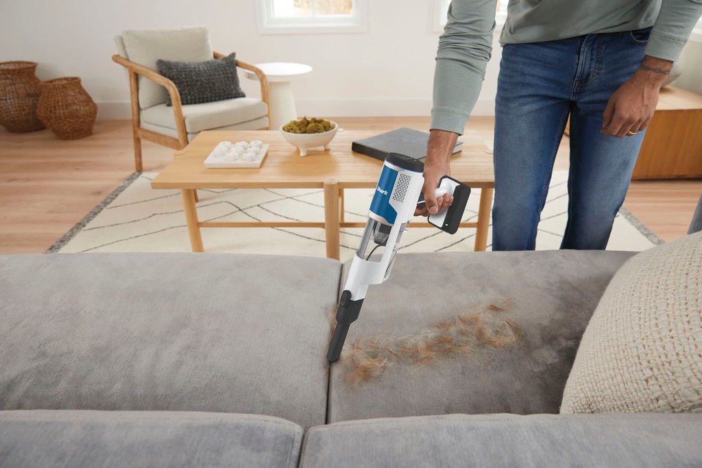 BU1120EU Aspirapolvere senza filo c. Rilevamento pavimento bianco blu