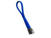 Cablemod ModMesh cavo SATA 0,3 m SATA 7-pin Nero, Blu (CableMod ModMesh SATA 3 Cable 30cm - Blue)