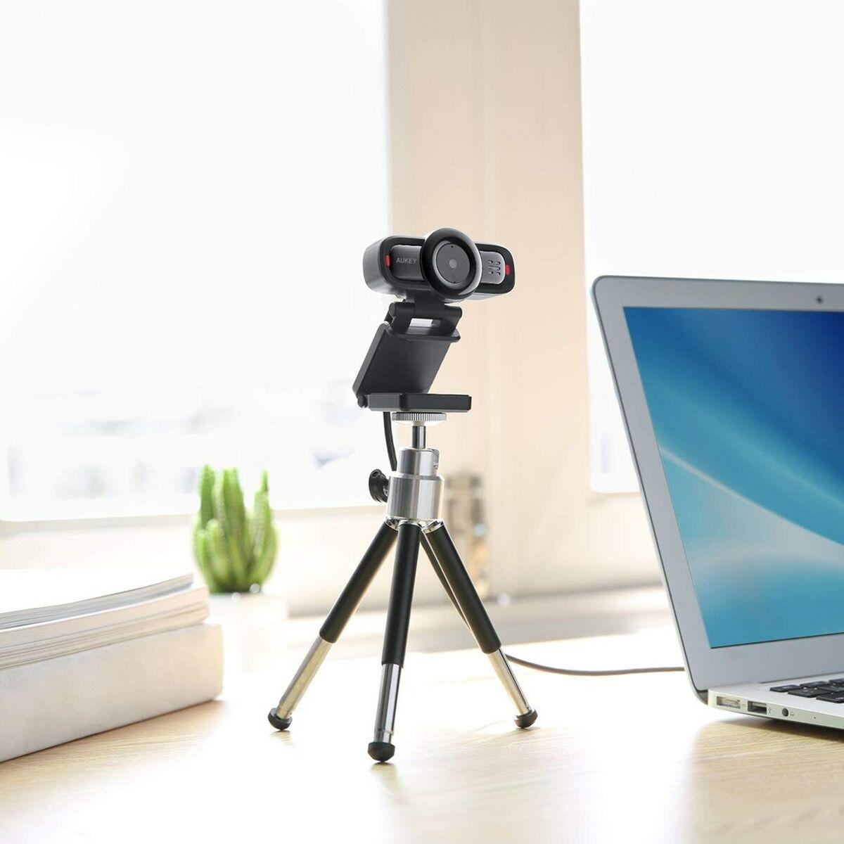 Telecamera integrata USB Aukey PC-LM3, Micro USB 2.0, nera