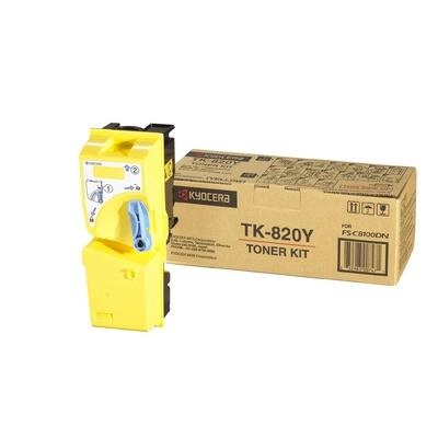 TK820Y - TONER KIT GIALLO...