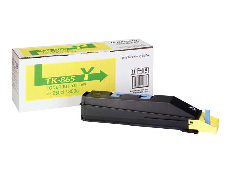 KYOCERA TK-865Y cartuccia toner 1 pz Originale Giallo