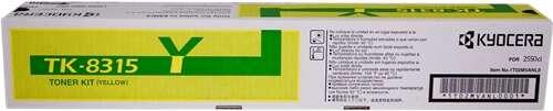 KYOCERA TK-8315Y cartuccia toner 1 pz Originale Giallo