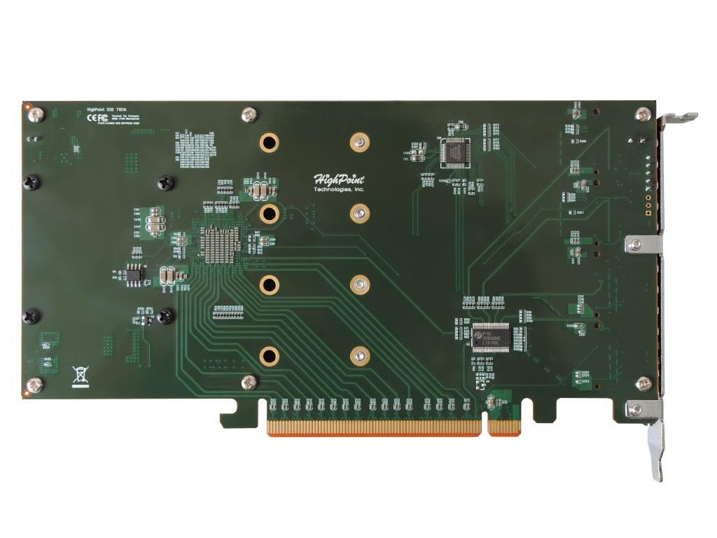 HighPoint SSD7101A-1, RAID: 0, 1, 5, 10 & JBOD (RAID 5 TRIM non supportato)